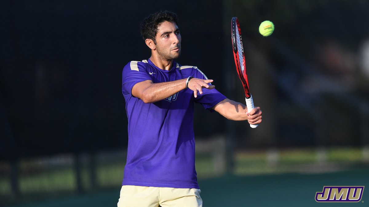 JMUMTennis's tweet photo. Our second of four seniors is Josh Raymundo.

A three-year member of the team, he captured 48 career victories for the Dukes.

Josh played primarily at the top two doubles spots this season, earning his first career CAA Doubles Team of the Week award on March 4.

#GoDukes https://t.co/CRZ5KLUZEE