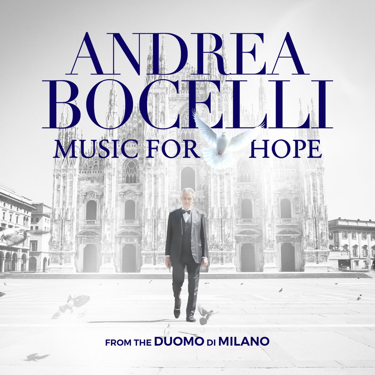 AndreaBocelli's tweet photo. We are delighted to announce that you can now listen to all the songs from Andrea Bocelli’s Easter Sunday performance, #MUSICFORHOPE, on @youtubemusic  and many other streaming services. 

Click the link to listen: https://t.co/QXUrSoWv40 https://t.co/2uYvxPT4Em