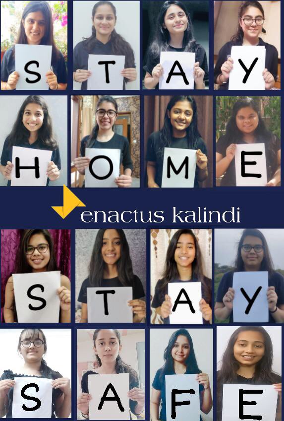EnactusKalindi's tweet photo. Because we are stronger together.

Prime Minister Narendra Modi in his address today announced that the 21-day nationwide lockdown has been extended till 3rd May.
We at Enactus Kalindi urge you all to stay home with your family &amp; stay safe.
#StayHome #enactus #enactuskalindi https://t.co/zTYcN7Ckfd