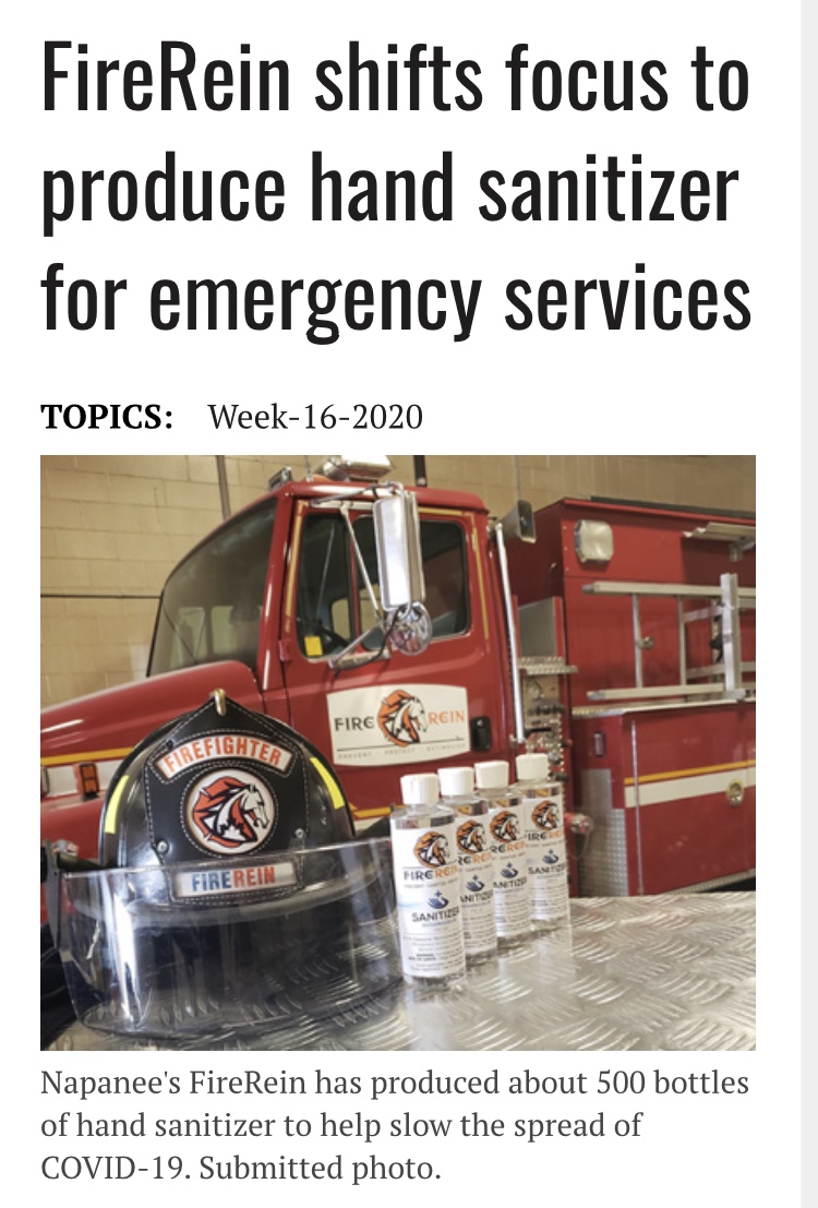 FireReinInc's tweet photo. We are so happy to further support emergency service workers during this time https://t.co/9lypnGgila https://t.co/eopz9xZ2kd