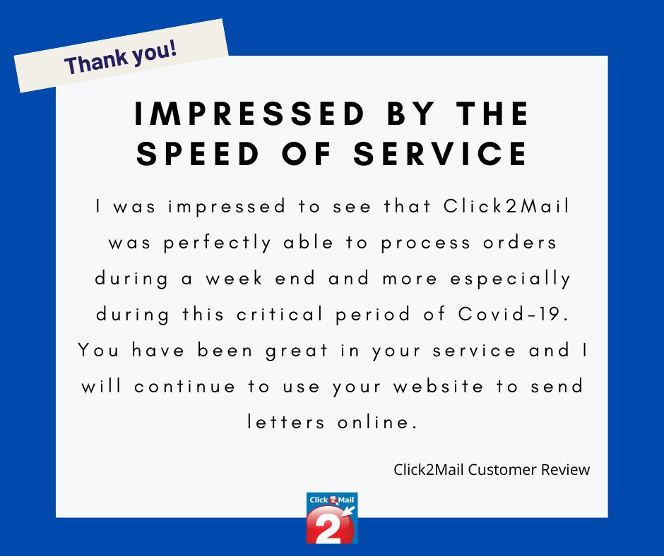 Click2Mail tweet media