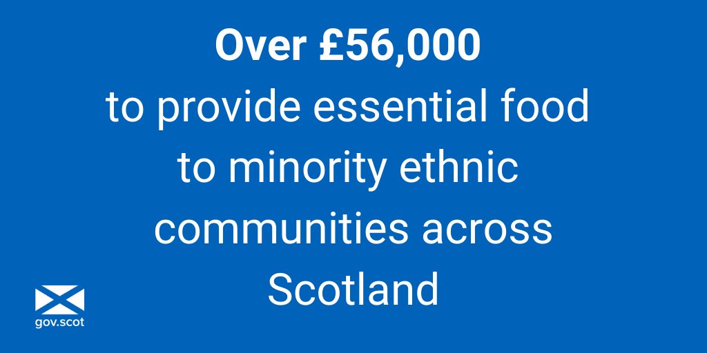 The  @ethnic_network, co-ordinated by  @bemis_scotland, will provide emergency grants to community organisations to provide food relief to their members, individuals and families. Find out more:  https://bemis.org.uk/emnrn/ 