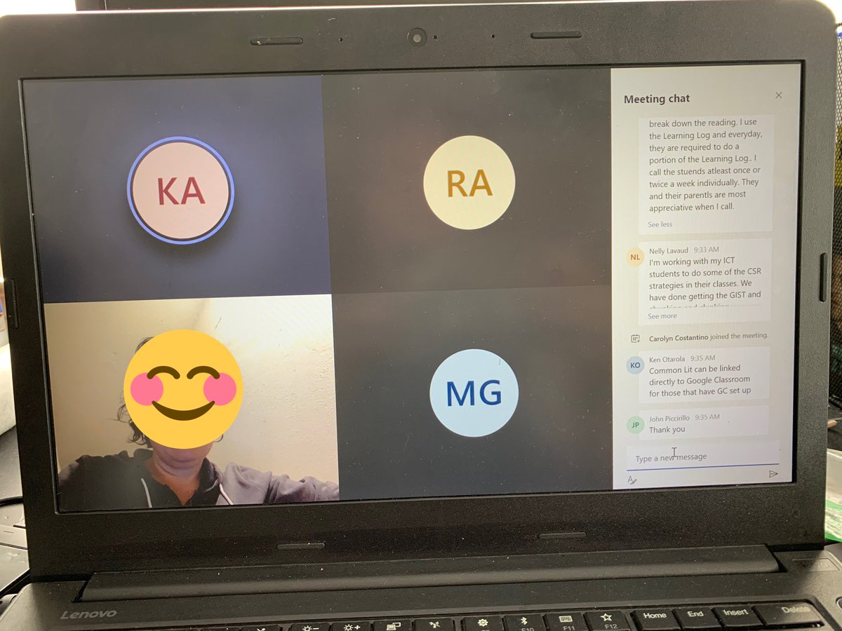gvannapalm's tweet photo. Some positive moments ....
Collaborating with colleagues across the city I ❤️ NY @SIBOD31 @IS34
Remote #Readingstrategies and #resources #everyonereading #rethink #restore #iepteacherteaching https://t.co/Mc1ujkqRX8