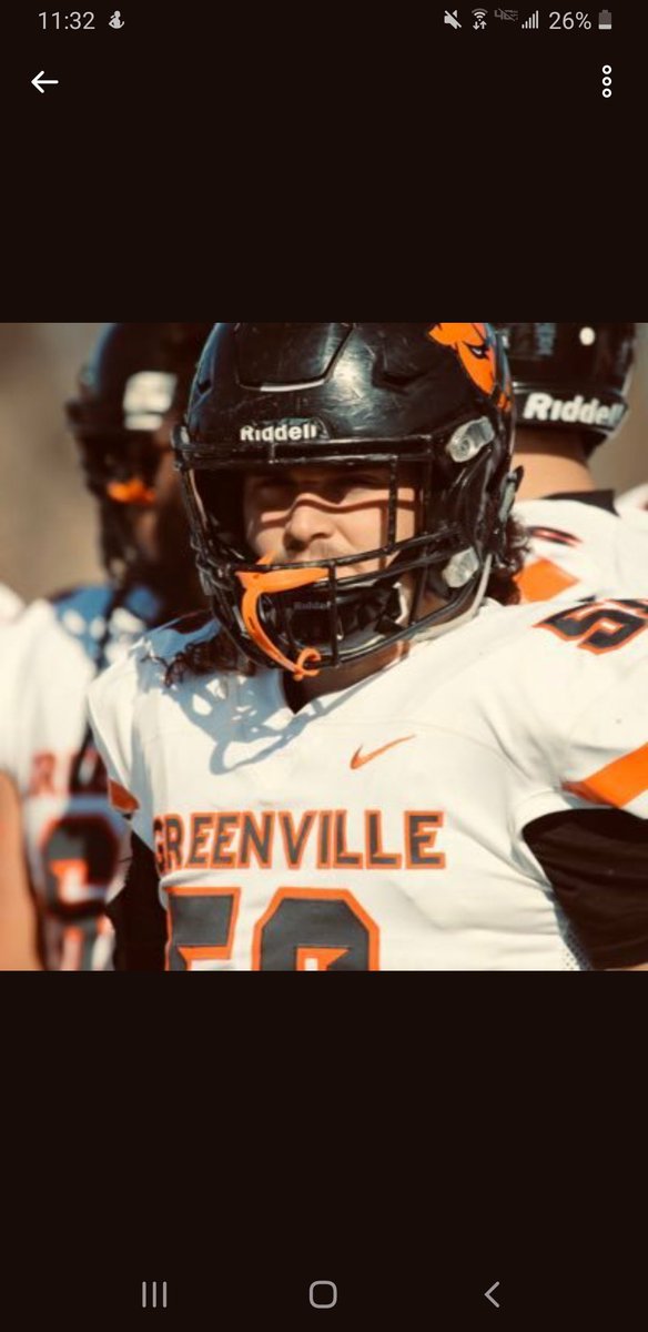 NateDavidson6's tweet photo. Day 2. @sam52fitch 
Sam's work on the field is really good he pushes the offense line to be better everyday. He is a funny guy and will push us o-line guys in the weight room @EMAPFootball #ATTAWAY #TEAMSTONECOLD https://t.co/OUEyN66v6R
