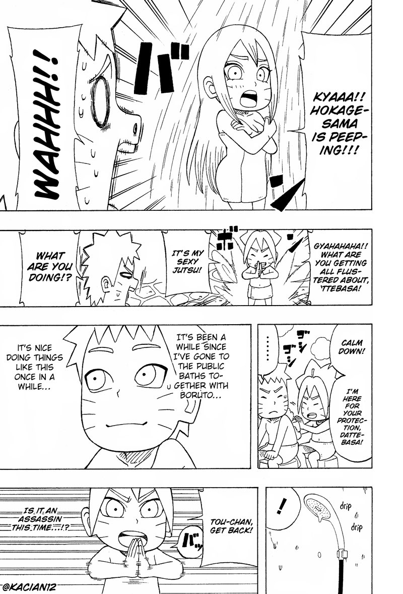 Kacian12 Hokage Bodyguard Mission Excerpt 2 Boruto Sd Chapter 24 Pg 12 13