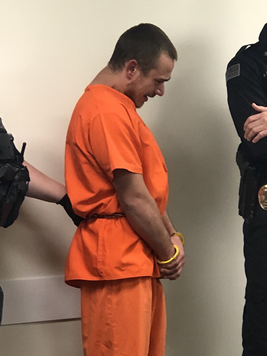Bond hearing beginning at Liberty Police Department for Thomas James Chapman, accused of sexually assaulting and murdering 89 year old woman in her home. Judge denies bond.