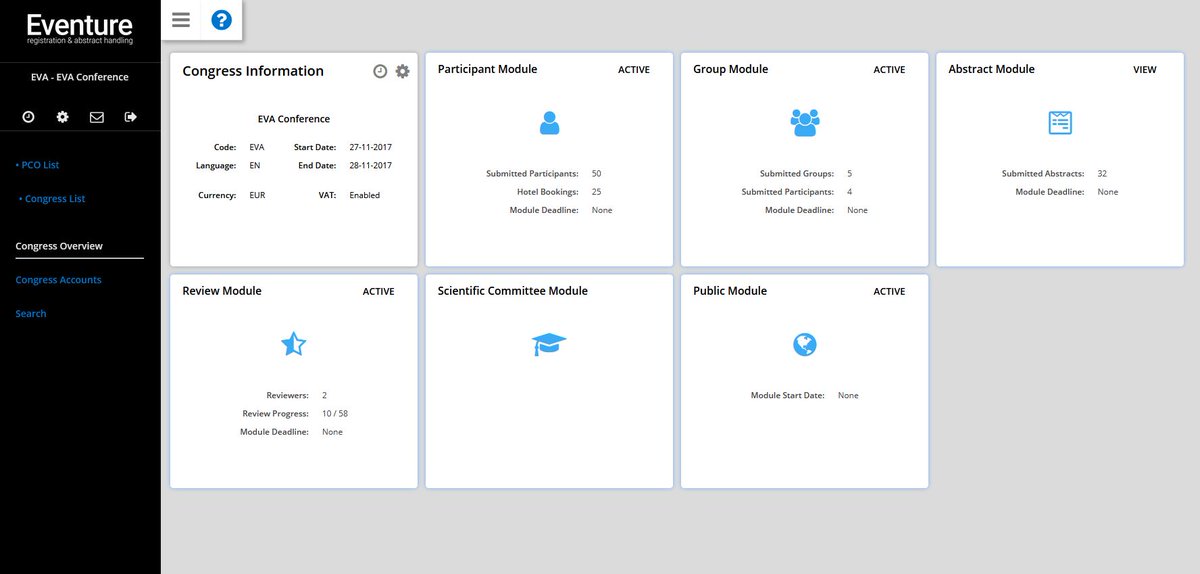 jaap_bakker's tweet photo. Today, #GMID20 day and despite all #covid19 circumstances, we are proud that @ParthenMS managed to release the totally new Backoffice of our registration and abstract system #Eventure. And this is just the start for more updates to come.We are ready for the future after #covid19 https://t.co/A7vVaU67NG