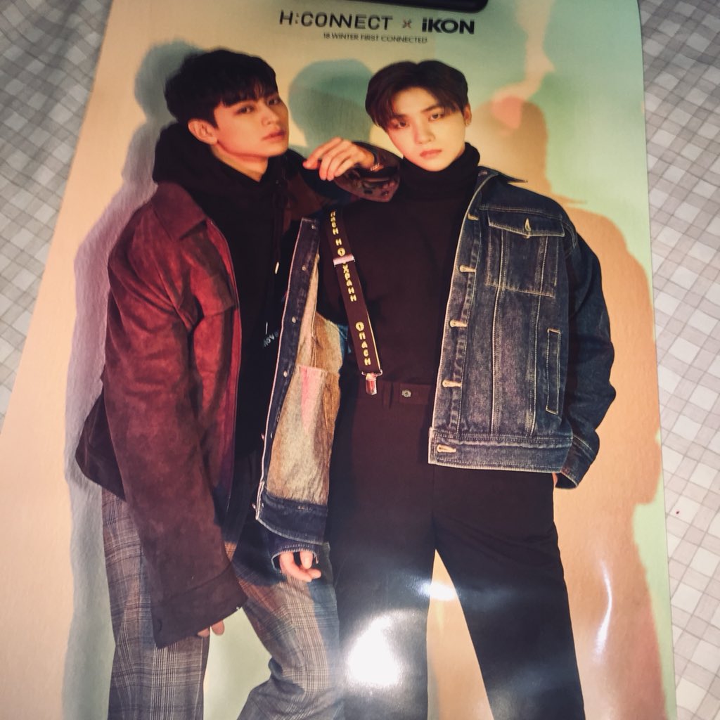 • YunHwan H•Connect posterP250.00 + LSF (Addt& #39;l 100.00 for poster tube)  #iKON   #아이콘