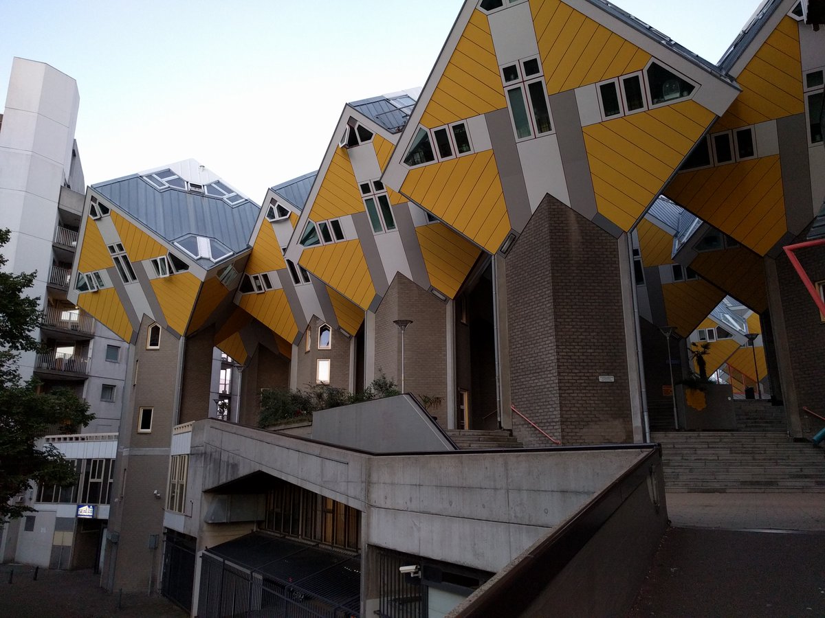 ozcollaborative's tweet image. Next up on our office travel chronicles: The Netherlands! During a recent study abroad trip, Nate explored the scenic canals of Amsterdam, and visited the Schröder House in Utrecht. The Eastern Docklands, with its mastery use of land and water, was a personal favorite.