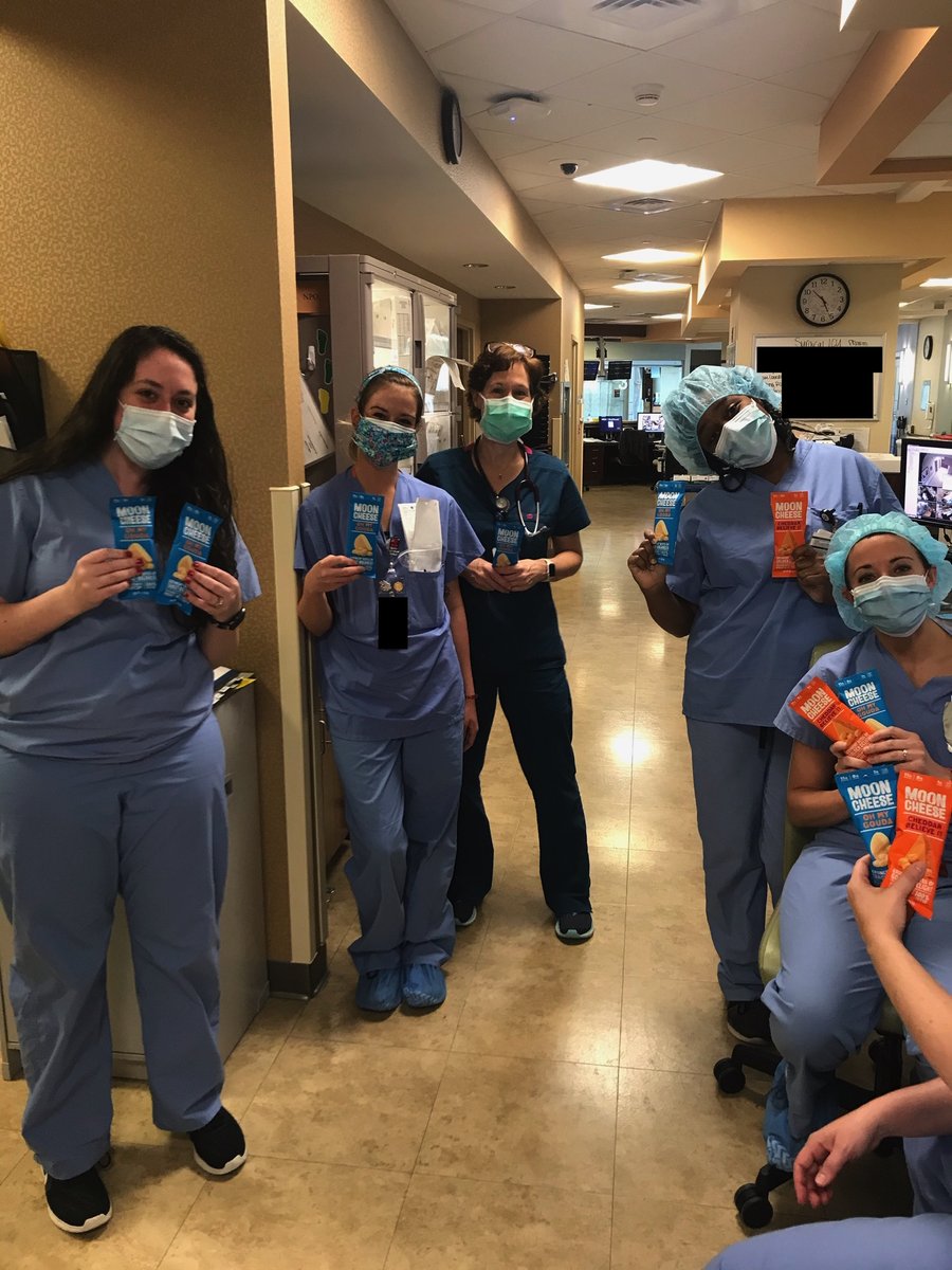 MoonCheeseSnack's tweet photo. .@MoonCheeseSnack is providing our healthy snacks to those in need of some fuel, and a smile, in these trying times. Nominate a #nurse, #doctor, #grocerystoreworker, or anyone you know who is selflessly protecting us on the front lines.
Get started: https://t.co/LcX8ktH2xq https://t.co/DWeP8zpExR