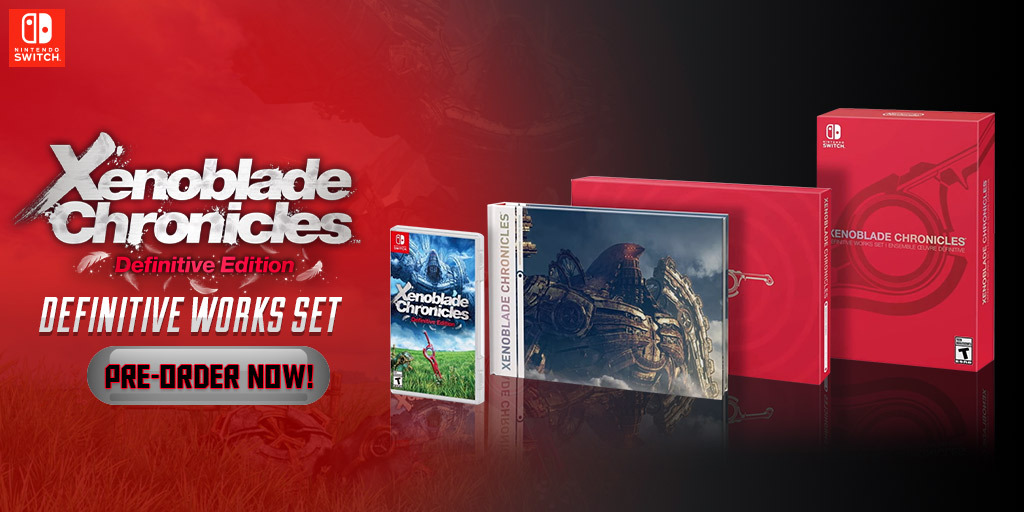 Xenoblade Chronicles Definitive Works Set - Nintendo Switch