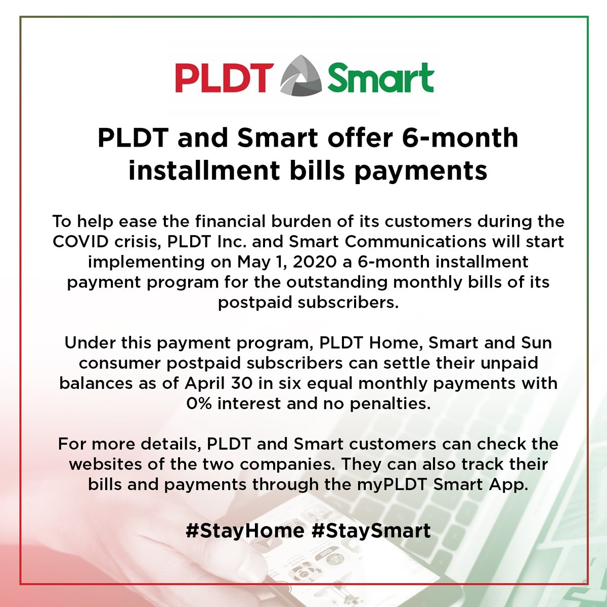 PLDT Cares on Twitter "Hi thisIsJBG, glad to assist you. The Payment