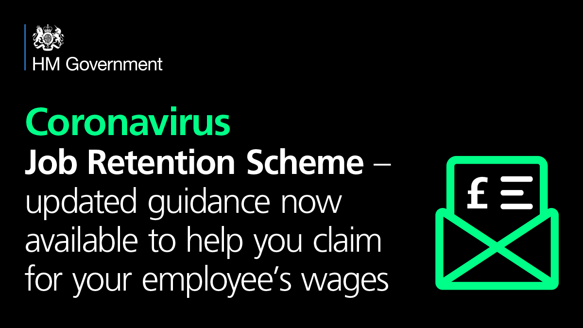The Coronavirus Job Retention Scheme guidance has been updated to give more detailed information. Find out how it affects you ⬇️
gov.uk/guidance/claim…