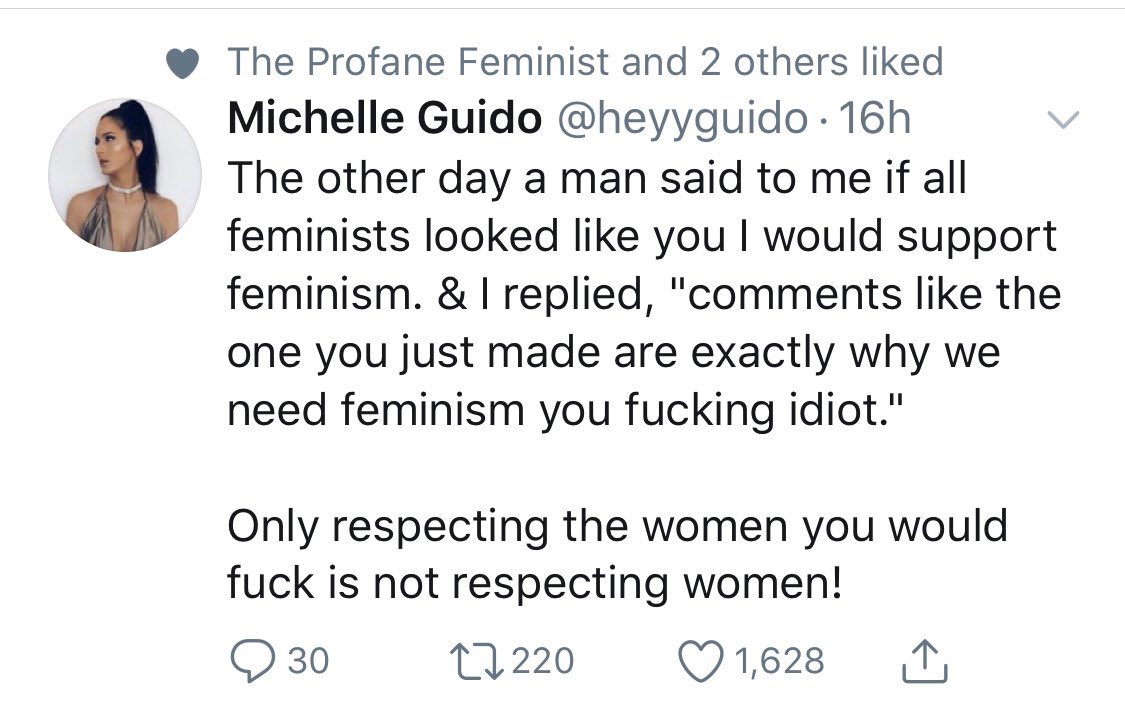 Dear Jon  @jjbcattleco today this tweet from  @heyyguido When married men disparage  #feminism this is often what I think about.