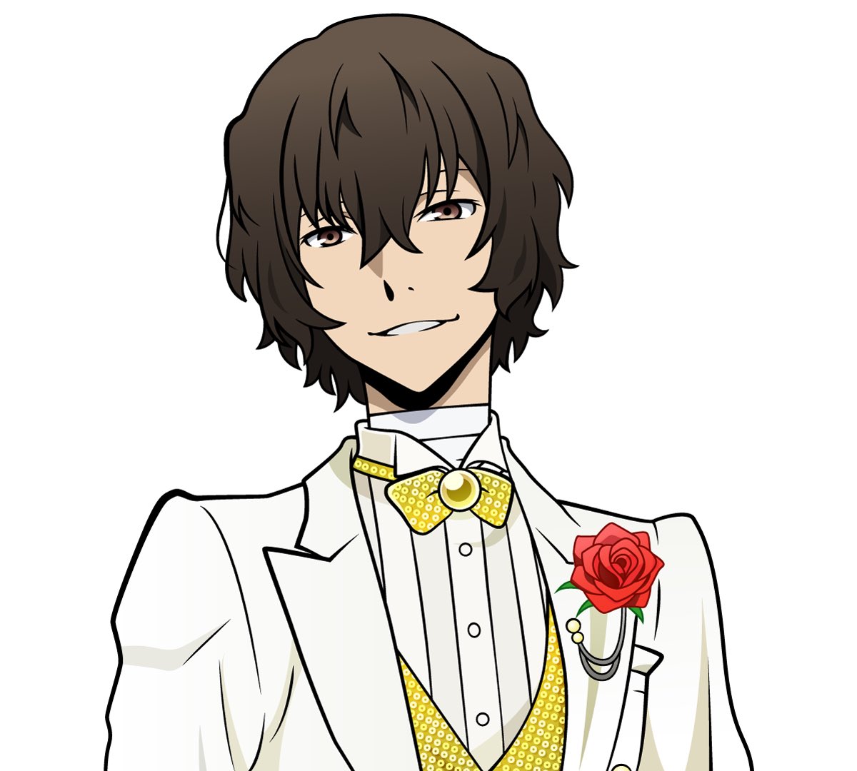 Loves flowersFun fact: IRL Osamu Dazai’s favorite flower was red roses. BSD seems to have implemented that little trait into Dazai too bc he’s constantly associated w roses (they’re a go-to flower for flirtacious people, so that’s also why)