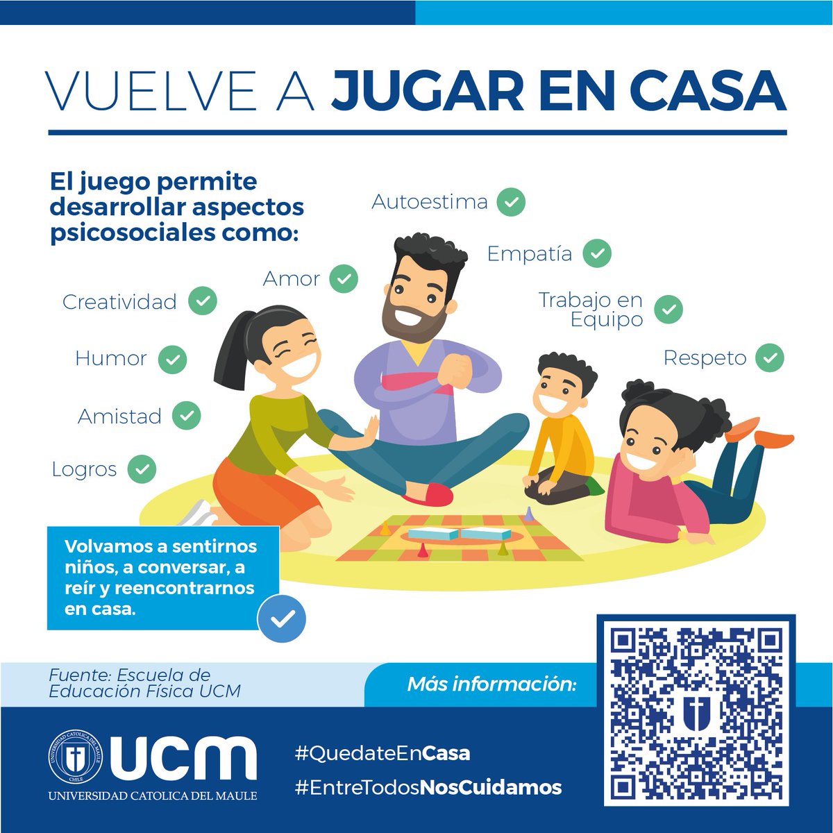 Sumamente importante en estos días para sobrellevar la #cuarentena en #QuedateEnCasa 

#EntreTodosNosCuidamos ❤
Somos #TuUniversidad 😉
