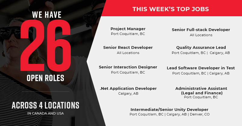 A few new job openings in Canada and the USA. Please apply or share with friends and family. #InThisTogether #WeAreHiring 
lnkd.in/g77QGSt <a href="/DigiBC/">DigiBC</a> <a href="/calgaryeconomic/">Calgary Economic Dev</a> <a href="/collective_west/">TechWestCollective</a> #TechJobs