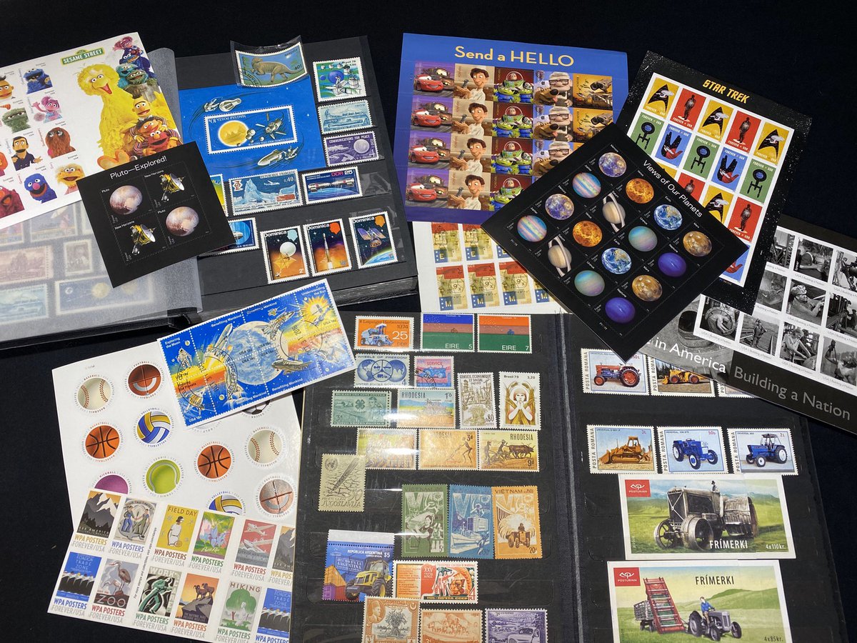 TractorNinja's tweet photo. Did you guys go #buystamps yet👀 i collect those too😂😁totally went and got some i didnt have🤘🏼🖖🏼 🤓#BuyStampsSaveTheUSPS #BUYSTAMPSNOW as a #rural american i couldnt do business w/o the #usps @USPS https://t.co/Y91t5m7r5k