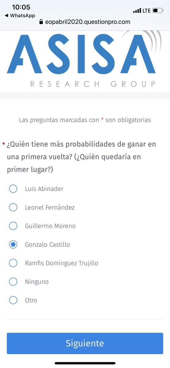 armandogarciap's tweet photo. No se cansan de inducir las encuestas @asisaresearch . Si la lista es en orden alfabético, @Gonzalo2020RD debe ser el primero. Sean más objetivos para que le crean. https://t.co/15vvwarhxu