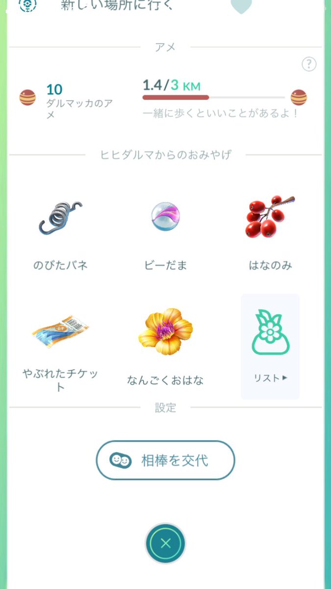 おみやげ 相棒ポケモン