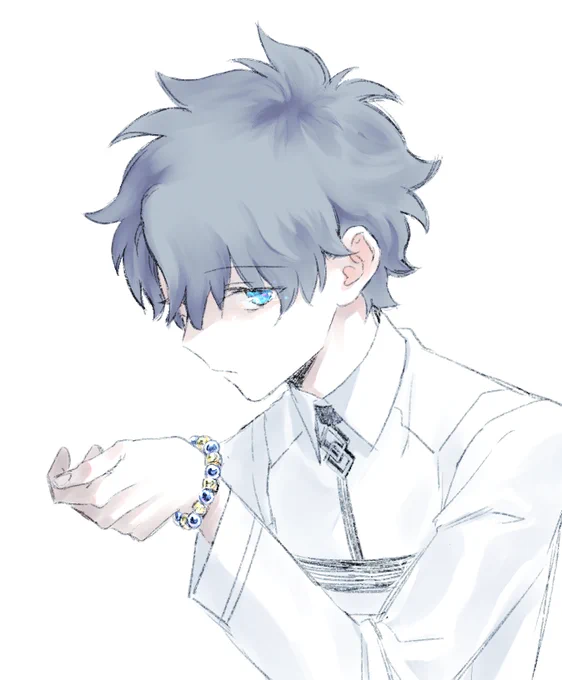 縋 