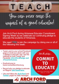 ArchFordESC's tweet image. Join us as we Commit to Educate!! @ArkansasEd 
Flipgrid link: flipgrid.com/dca3c45d