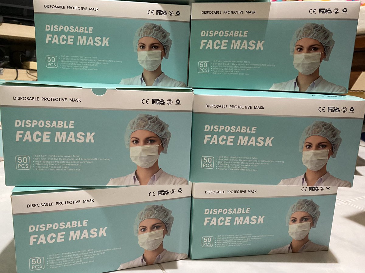 PPPPPX8's tweet image. หน้ากากอนามัยล็อตสุดท้าย ราคา 660฿ พร้อมส่ง ไม่มีประวัติโกง เหลือ35กล่องสุดท้าย สนใจทักเลยจ้าาา #หน้ากากอนามัยราคาถูก #หน้ากากอนามัยพร้อมส่ง #ของดีบอกต่อ #ไวรัส #โควิค19