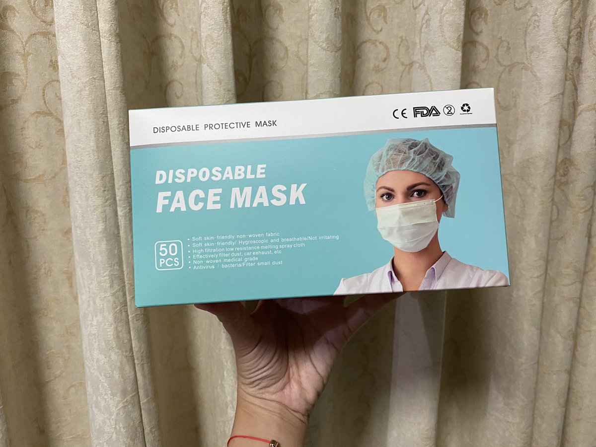 PPPPPX8's tweet image. หน้ากากอนามัยล็อตสุดท้าย ราคา 660฿ พร้อมส่ง ไม่มีประวัติโกง เหลือ35กล่องสุดท้าย สนใจทักเลยจ้าาา #หน้ากากอนามัยราคาถูก #หน้ากากอนามัยพร้อมส่ง #ของดีบอกต่อ #ไวรัส #โควิค19