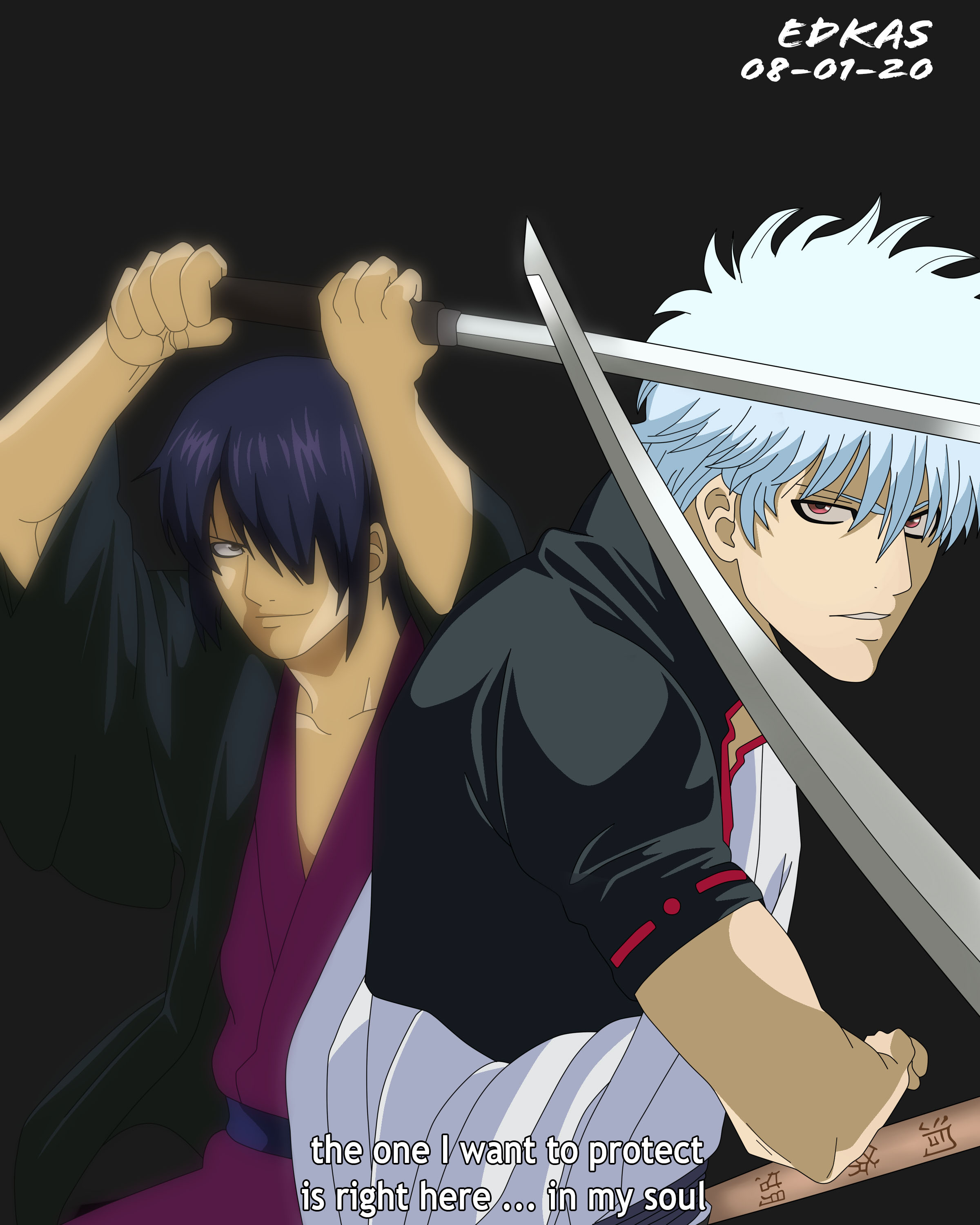 Edkas Gintama Manga Chapter 702 Takasugi And Gintoki 銀魂 Gintama T Co Zehlj0avvd Twitter