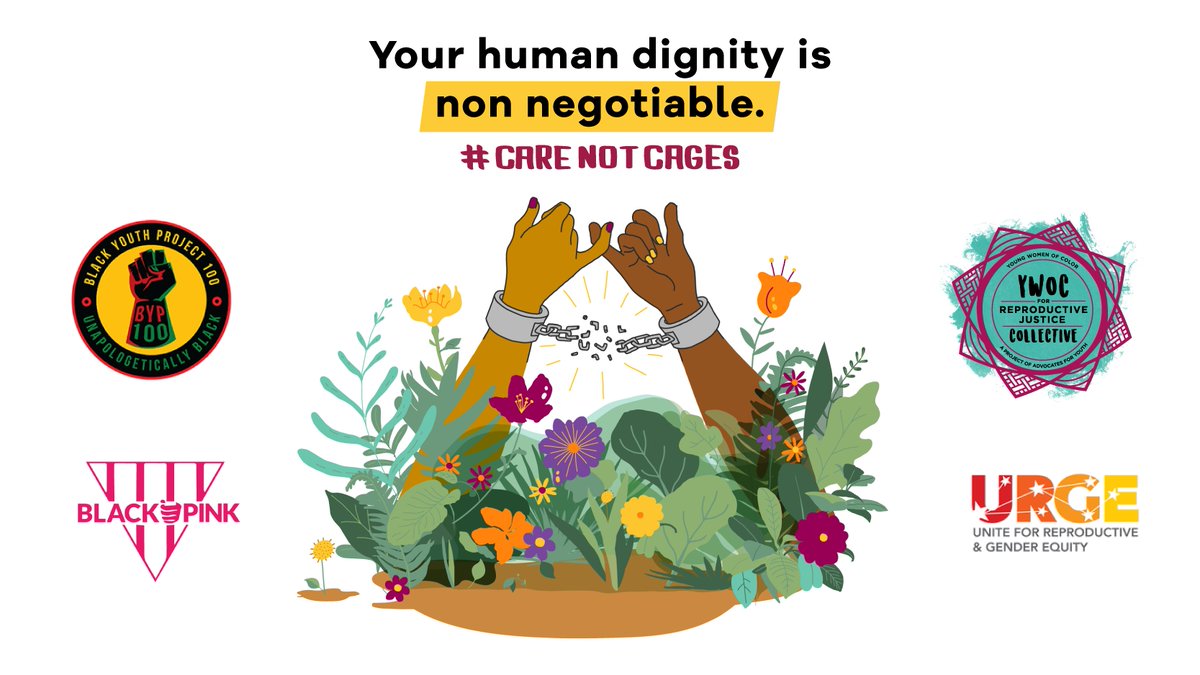 AdvocatesTweets's tweet photo. Reproductive health, rights, and justice go hand in hand with the struggle for prison abolition. 

The government should NEVER be allowed to strip folks of their autonomy. Not a single person should ever have control over someone else’s body and future. #CareNotCages https://t.co/31GCT7MWKG