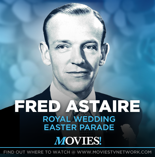 Fred Astaire is back-to-back tomorrow at 6am ET | 3am PT with leading ladies Judy Garland and Jane Powell.