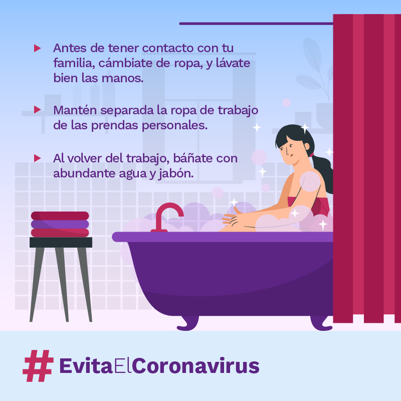 MinSaludCol's tweet photo. Si tuviste que salir a la calle, al regresar a tu vivienda sigue estos pasos para reducir el riesgo de COVID-19 #EvitaElCoronavirus https://t.co/txnlCn0Meq