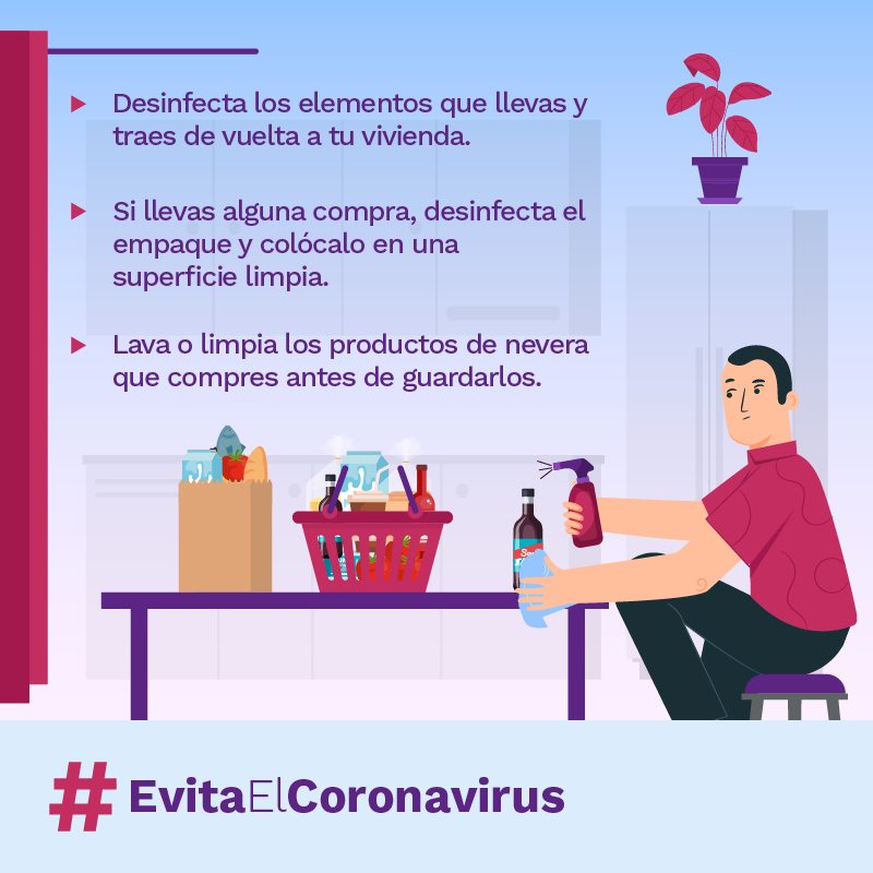 MinSaludCol's tweet photo. Si tuviste que salir a la calle, al regresar a tu vivienda sigue estos pasos para reducir el riesgo de COVID-19 #EvitaElCoronavirus https://t.co/txnlCn0Meq