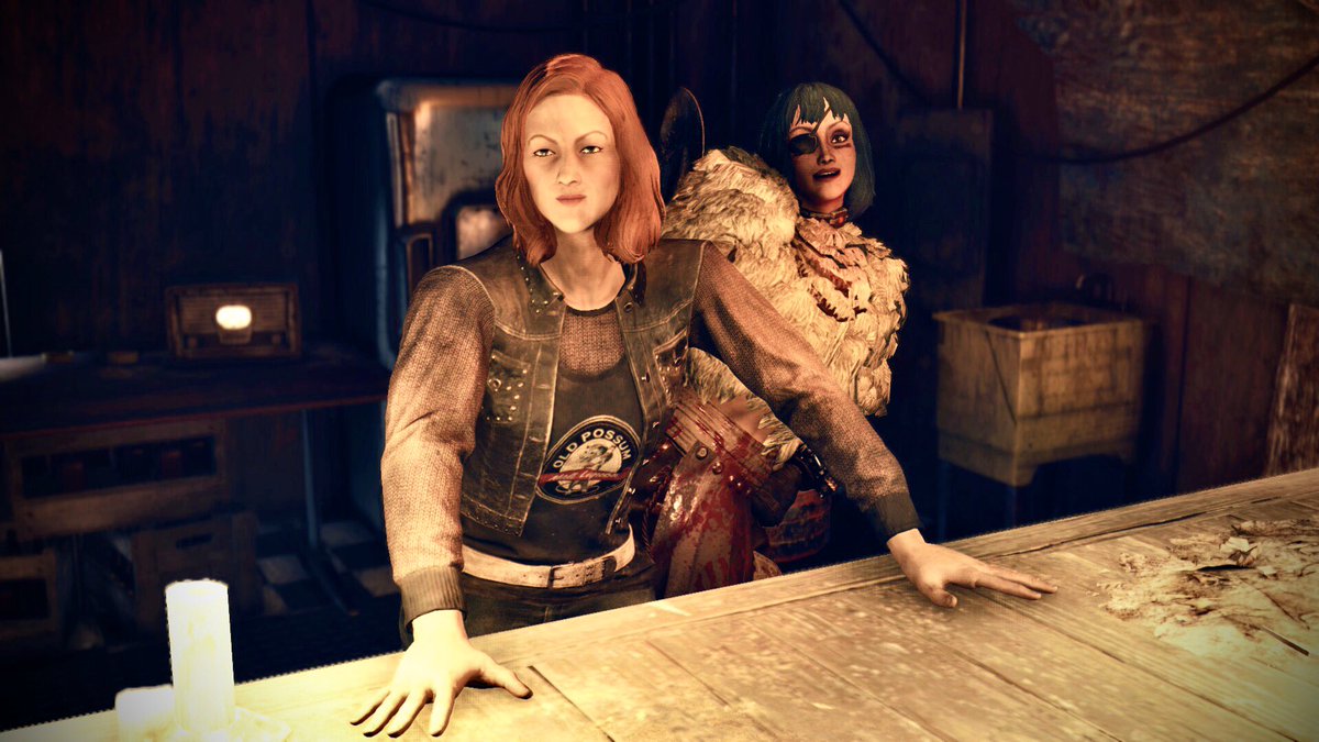 Missus_Meatball's tweet photo. New best friends! New cute outfit! A FREAKING SENTRY BOT PAINTED LIKE A COW NAMED BESSIE WHO GIVES COMFORTING MOO'S?!?! 😭😭 I. Am. In. LOVE!
#Fallout #Fallout76 #Xbox #XboxShare #PhotoMode #FalloutPhotoMob #Wastelanderz #ClubFallout #VGPUnite #Gametography #GamerGram https://t.co/0bAOEPtYBp