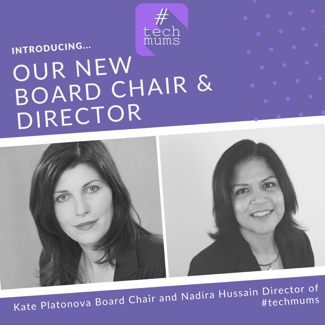 Steering #techmums through Covid-19: Meet our New Board Chair and Non-Executive Director: bit.ly/newtechmumscha…