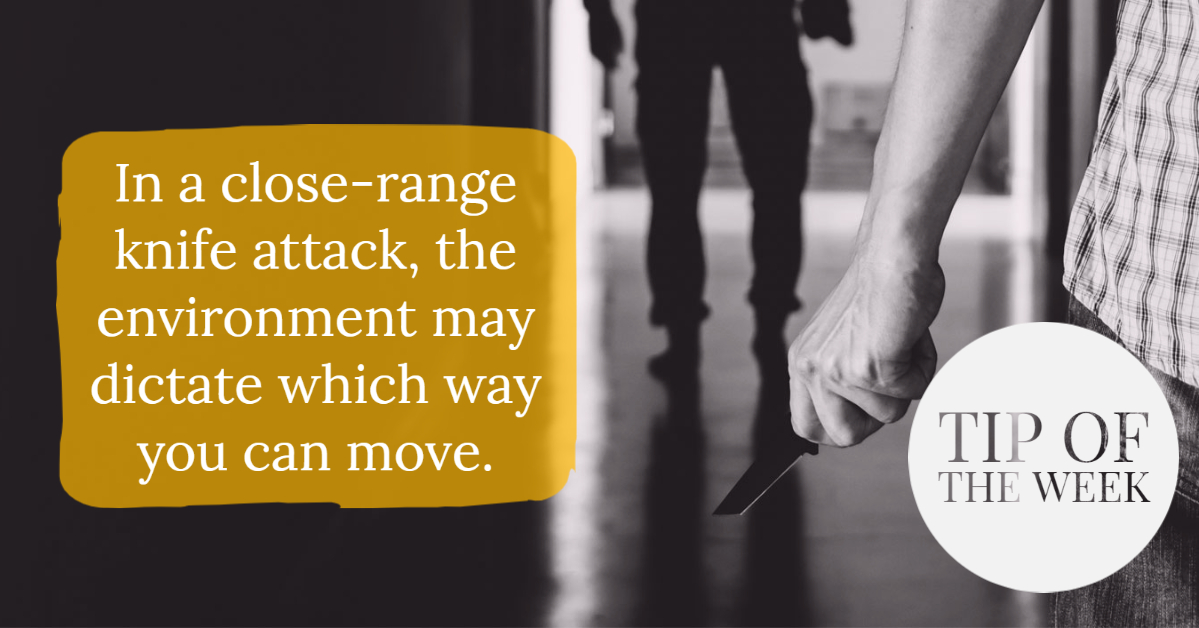 VAcademyOnline's tweet photo. Tip of the Week:
To defend yourself in a edged weapon attack, use angular footwork to move off the link of attack. Click the link to learn more about training on the course, Close Contact Edged Weapon Defense: https://t.co/uRYuQHFYyu
#edgedweapon #VirtualAcademy #footwork https://t.co/GwSGqBIvUG