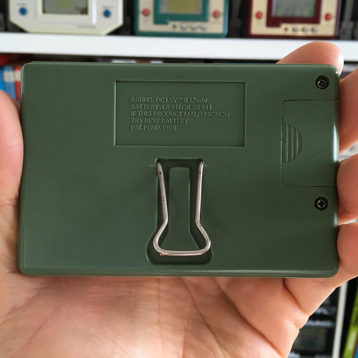 UnboxingHands's tweet photo. Jungle - Game Clock - Handheld LCD Game - 1986
💪😀👍
#retrogaming #retrogames #retrogamer #jungle #gamer #gaming #gameclock #lcdgame #popculture #handheldgames #handheldgamer #handhelds #electronicgames #collectibles #gameroom #retrostuff #consolegames #nintendo #videogames https://t.co/B133OBDeug