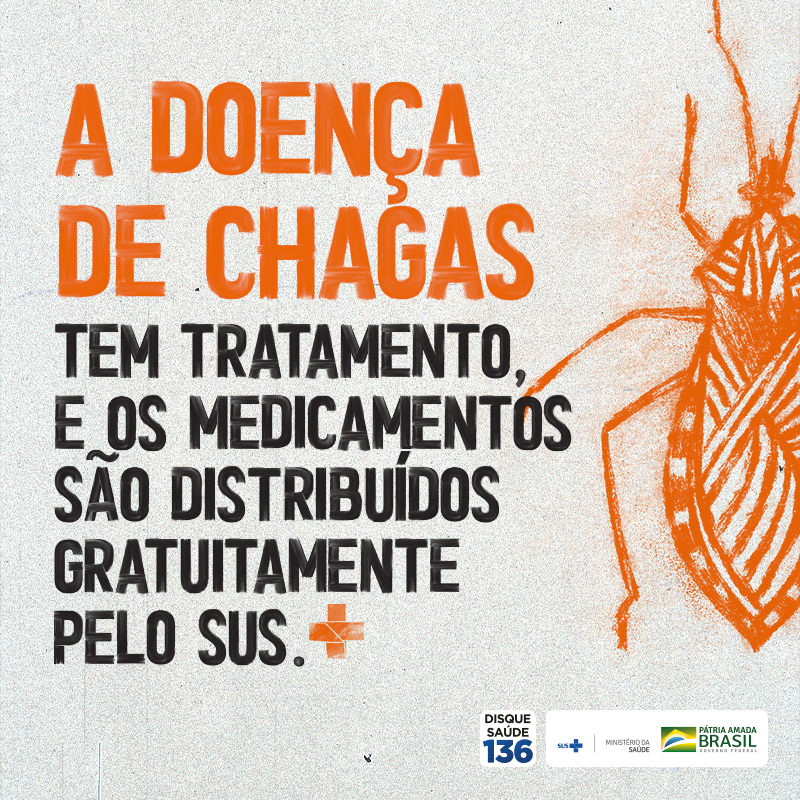 Saiba mais sobre a #DoençaDeChagas . Acesse: saude.gov.br/saude-de-a-z/d…

#Prevenção #Chagas