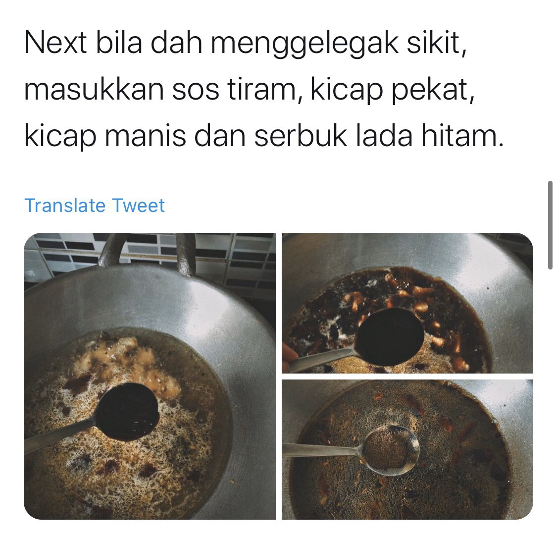 Ok gais, here are the recipe yg I screenshot haritu. Follow dekat bawah okay. Selamat mencuba ;)   #SizzlingYeeMee  https://twitter.com/sitiijami...