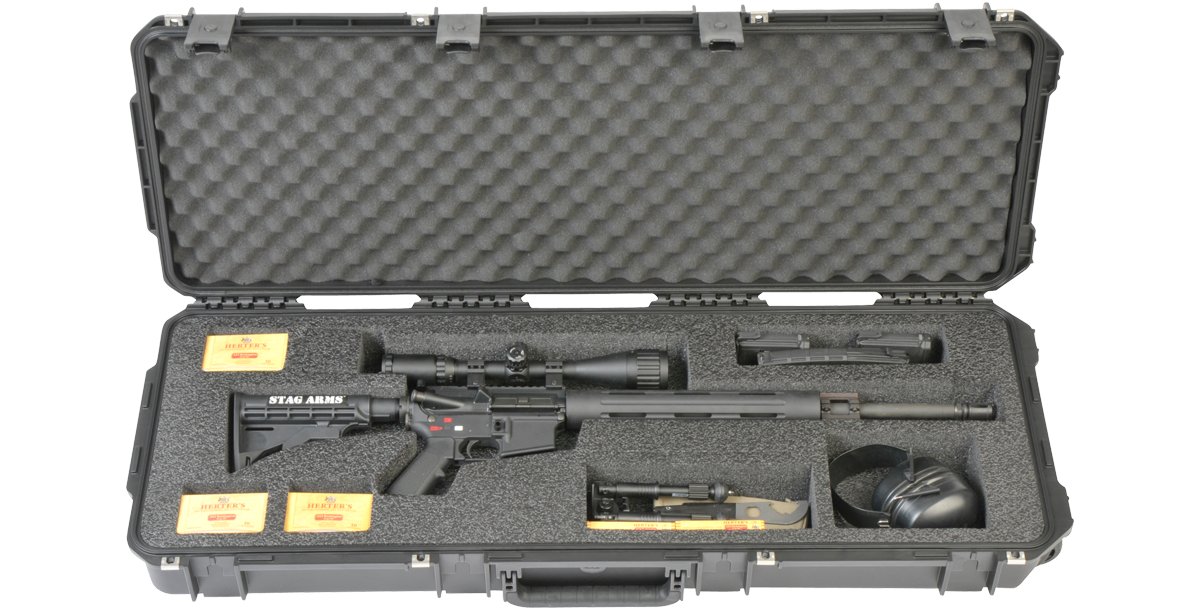 Cases2GoTweets's tweet photo. Our gun cases come in a full range of sizes to hold a single M-9 to an M-240B with room for spare magazines, cleaning kits and other accessories. Check out this SKB iSeries AR Rifle Case https://t.co/L0T7jRhTmR https://t.co/TKaPJiaDWj