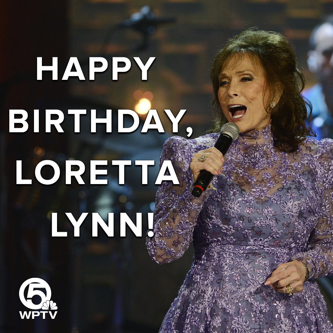 Happy Birthday to the \"Coal Miner\s Daughter\" Loretta Lynn! The country music legend turns 88 today. 