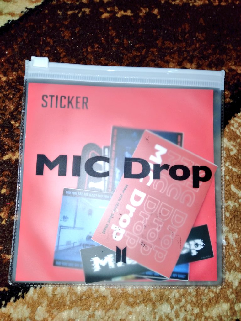 House of BTS (Mic Drop Sticker)RM19 exclude postage (lower than original price)