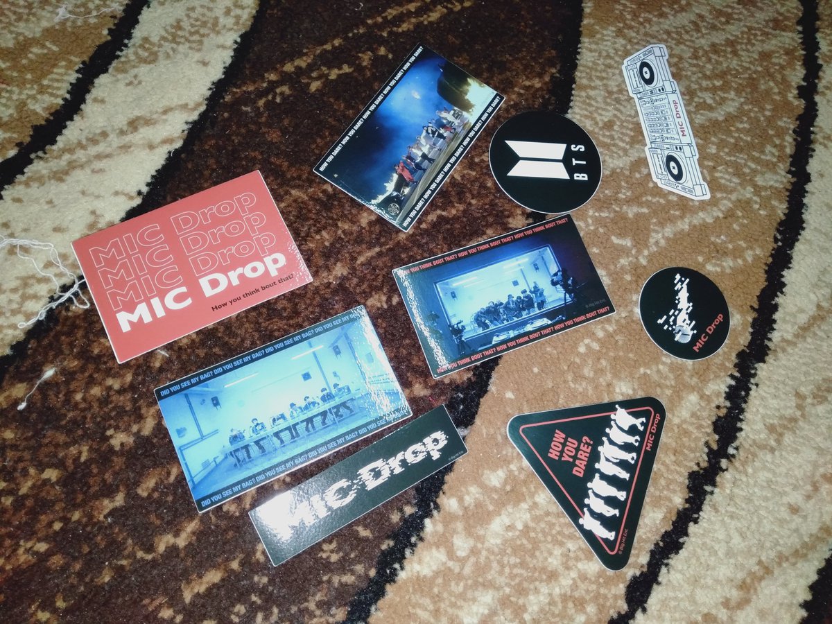 House of BTS (Mic Drop Sticker)RM19 exclude postage (lower than original price)