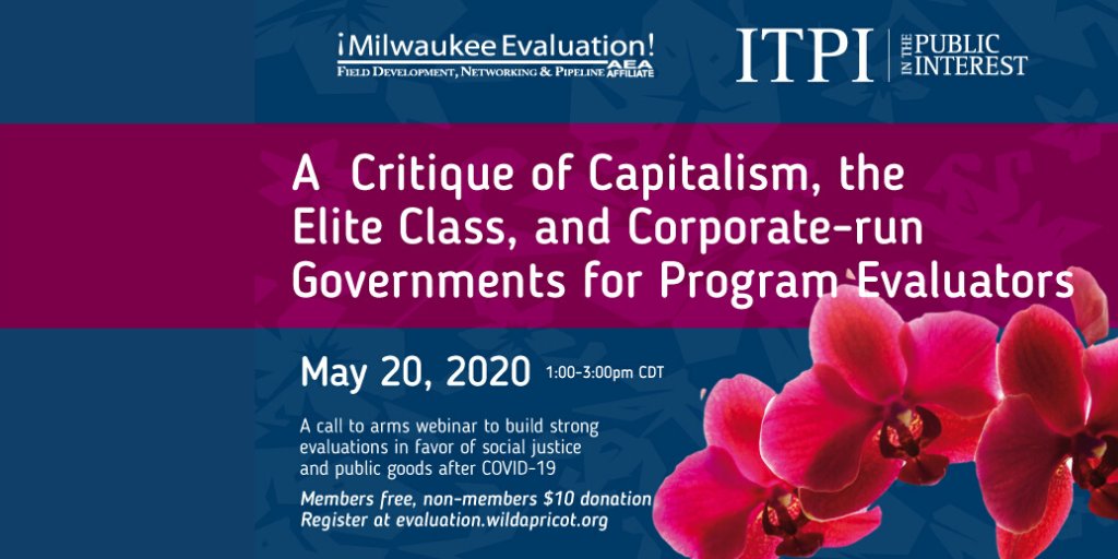 MAEvaluate's tweet photo. @MilwaukeeEval is hosting a webinar on May 20. Check it out and register today: https://t.co/SdhEfRO2Ra https://t.co/kgzXx9pHs3