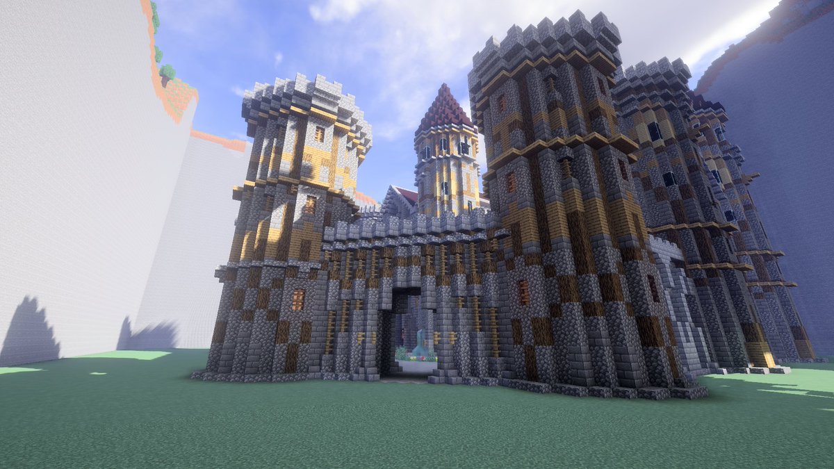 しげさん マイクラ孤島生活35 39日目 むき出した地下要塞を解体し ちょっとした建物を建てるw 孤島が関係無くなってきてるwww