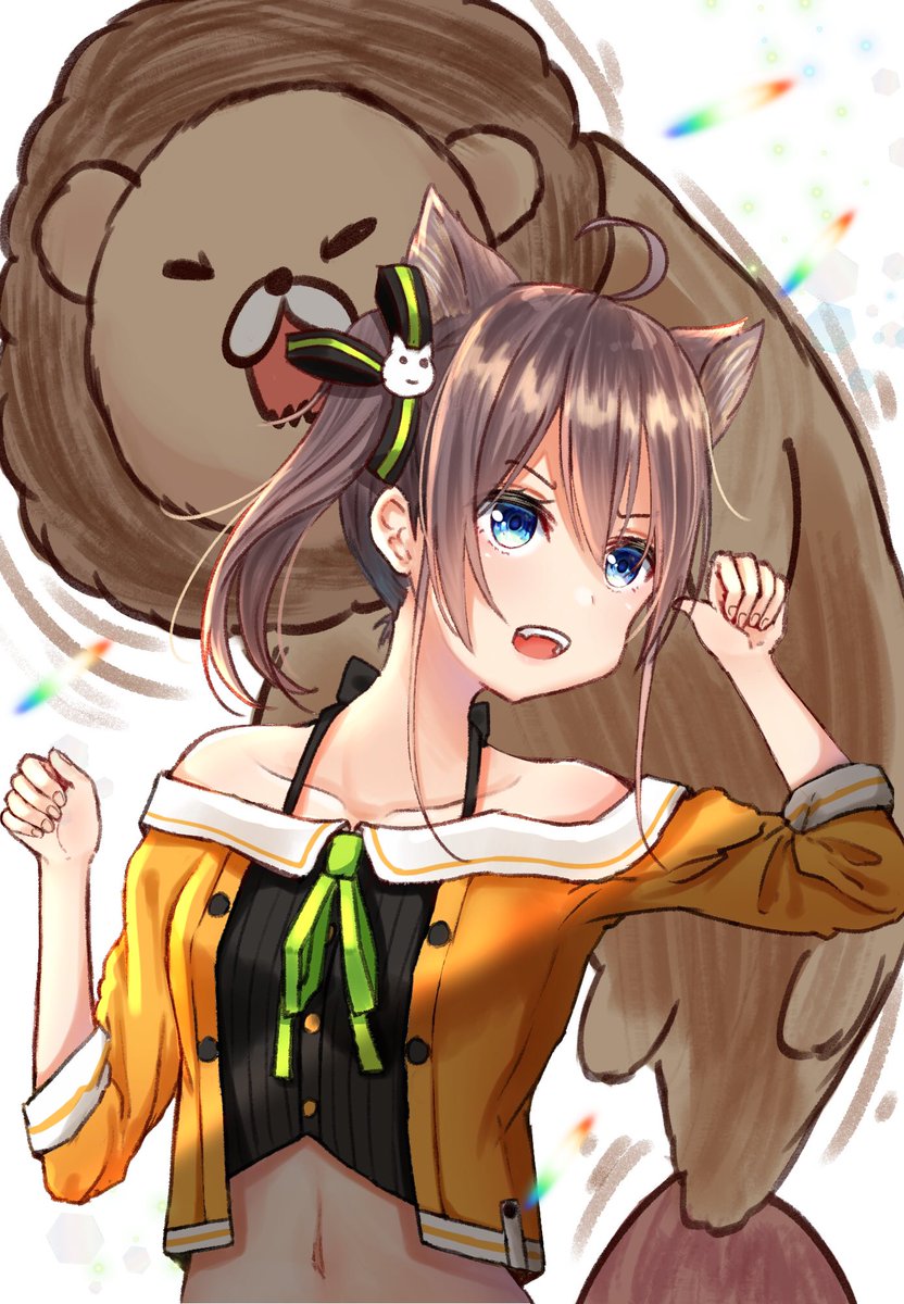 夏色まつり 「#祭絵
『猫じゃい!!!』 」|あっしゅのイラスト
