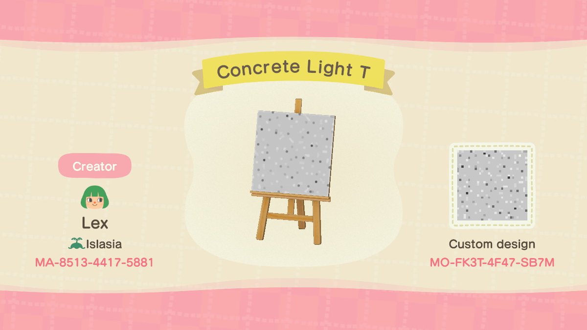 ultimatelurker0's tweet photo. Here is my transparent light concrete path. I hope y'all like it. #AnimalCrossing #ACNH #NintendoSwitch https://t.co/aRY2Hs73Xp