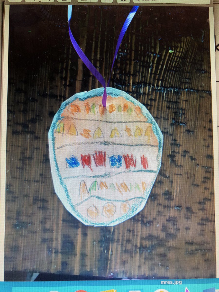 BnBKinders's tweet photo. Draw and Colour activity from yesterday- egg-selent work!! Patterns, shapes, and painting oh my!
#creativekinders https://t.co/9cAyBpoR0s