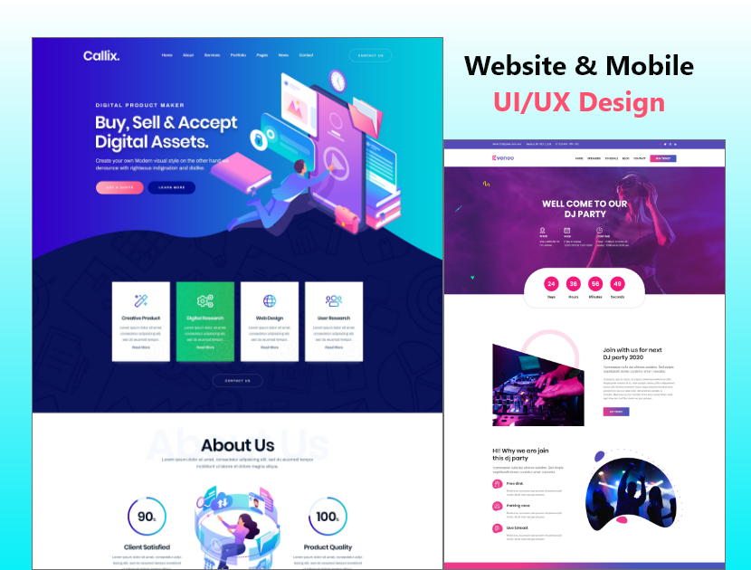 WpDevTeamBD's tweet photo. #Looking for #Professional #UIUX #Designer for your #Website UI?
Hire Me #Fiverr

Link- https://t.co/l5Idhjvvmu

#WebsiteDesign #uidesign #uxdesign #uiux #rededign #landingpage #adobexd #TuesdayThoughts Zayla
 Dune #PortfolioDay #webdesign #graphicsdesign #mockup #design #psd https://t.co/xmqEdY7Pdu