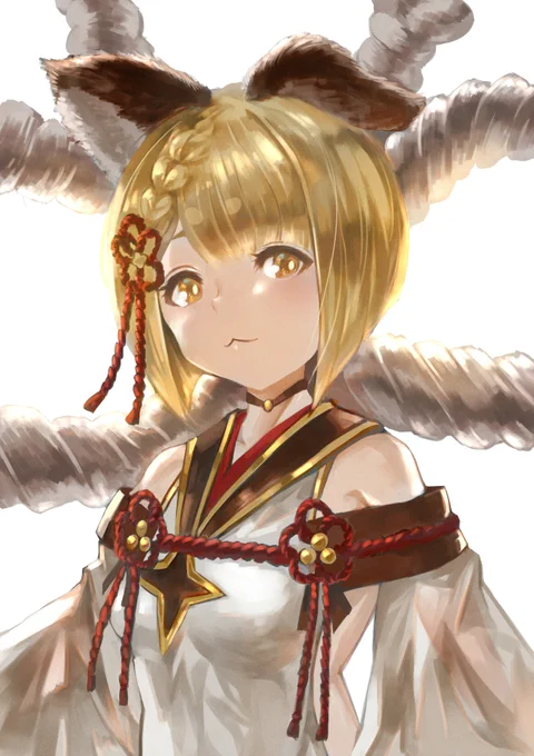 肉を集めながら描いたヴァジラちゃん #グラブル 